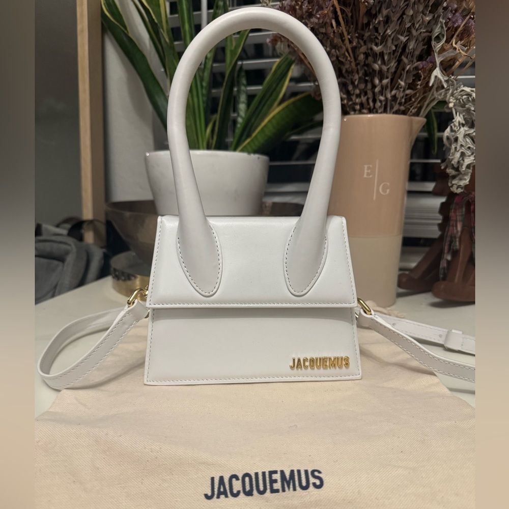 Jacquemus Le Chiquito Moyen Bag - White